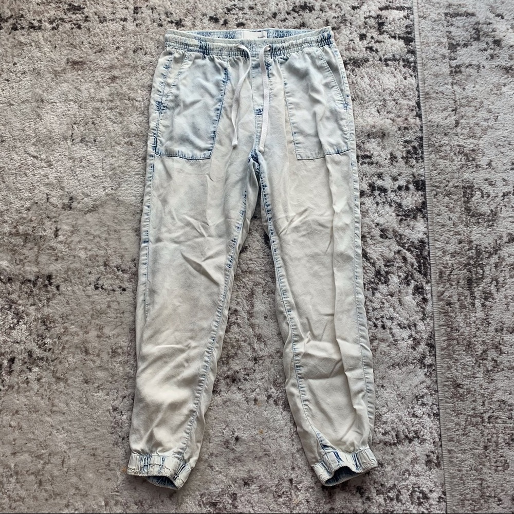 GARAGE Drawstring Acid Wash Joggers